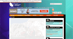 Desktop Screenshot of pau-montagne.asptt.com