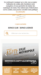 Mobile Screenshot of lillemetropole.asptt.com