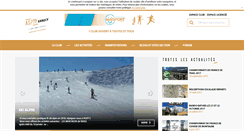Desktop Screenshot of annecy.asptt.com