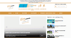 Desktop Screenshot of lannion.asptt.com