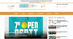 Desktop Screenshot of cholet.asptt.com