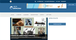 Desktop Screenshot of grenoble-golf.asptt.com