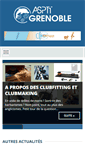 Mobile Screenshot of grenoble-golf.asptt.com