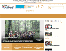 Tablet Screenshot of clermont-ferrand-cyclisme-sur-route.asptt.com