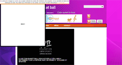 Desktop Screenshot of poitiers-basket-ball.asptt.com